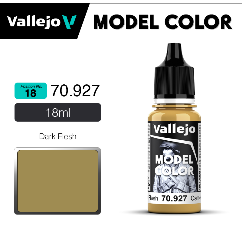 Vallejo Model Color _ [018] 70927 _  Dark Flesh