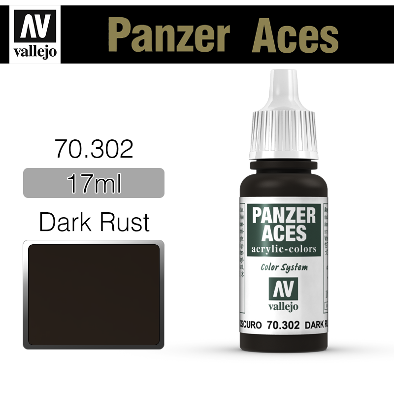 Vallejo Panzer Aces _ 70302 _ Dark Rust(*단종)