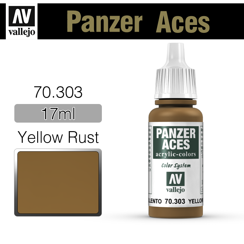 Vallejo Panzer Aces _ 70303 _ Yellow Rust(*단종)