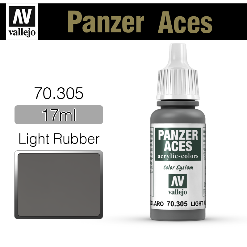 Vallejo Panzer Aces _ 70305 _ Light Rubber