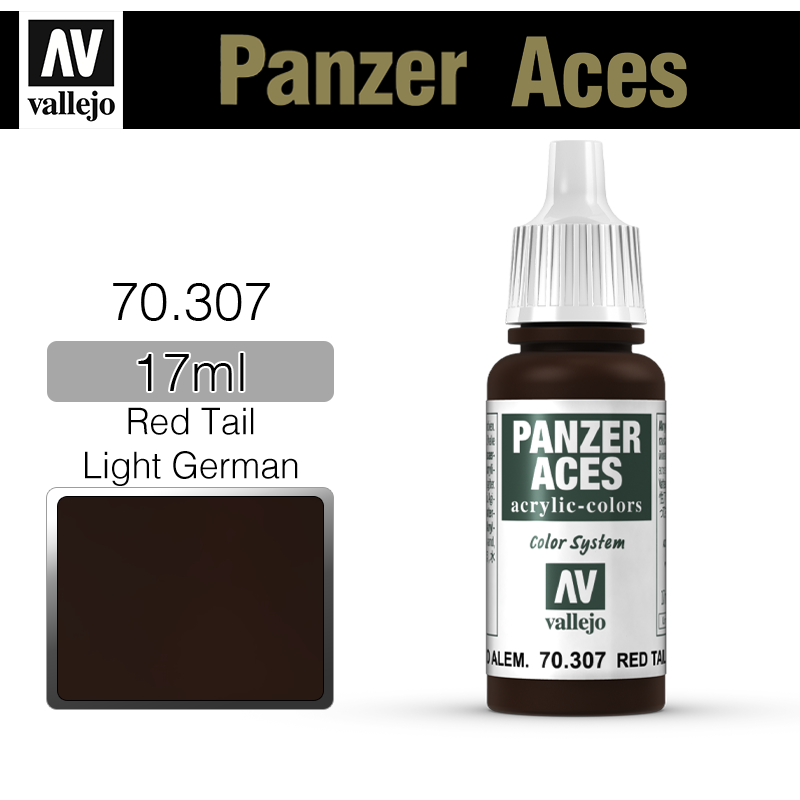 Vallejo Panzer Aces _ 70307 _ Red Tail Light German(*단종)