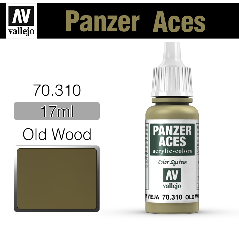 Vallejo Panzer Aces _ 70310 _ Old Wood