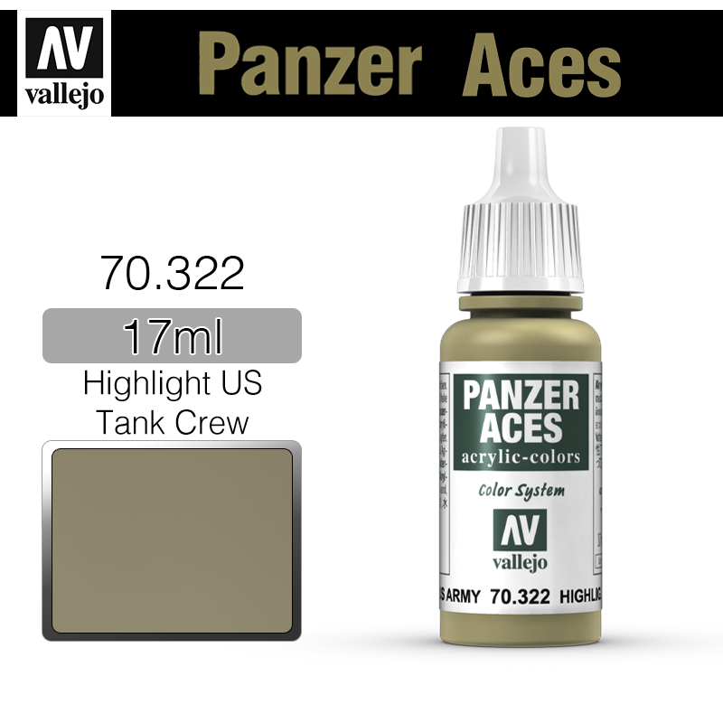 Vallejo Panzer Aces _ 70322 _ Highlight US Tank Crew(*단종)