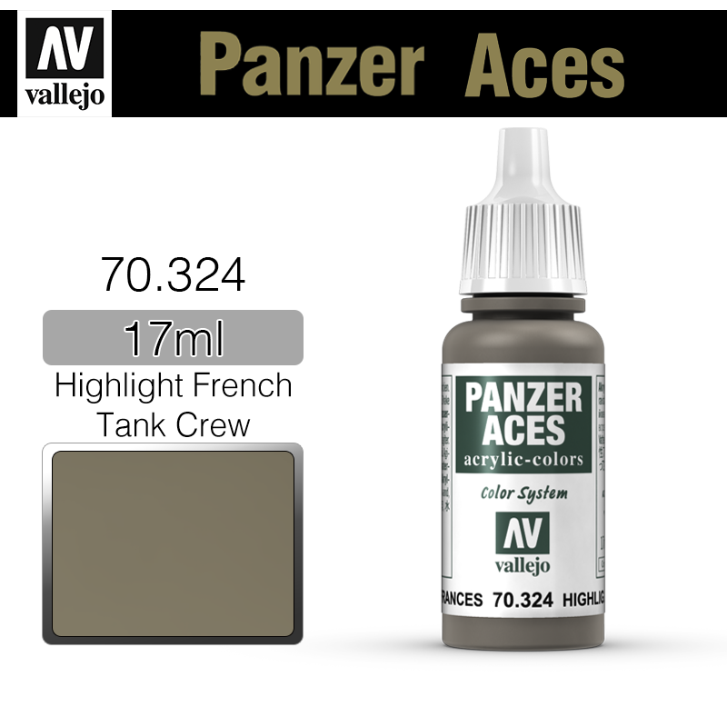 Vallejo Panzer Aces _ 70324 _ Highlight French Tank Crew(*단종)