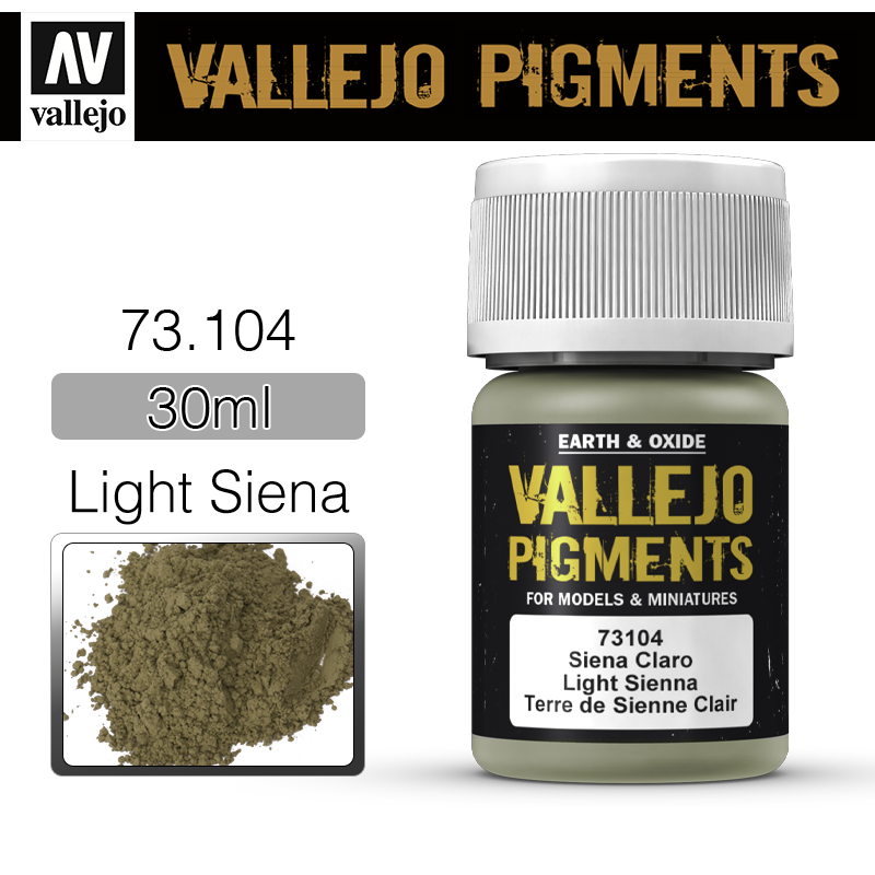 Vallejo Pigments _ 73104 _ Light Sienna