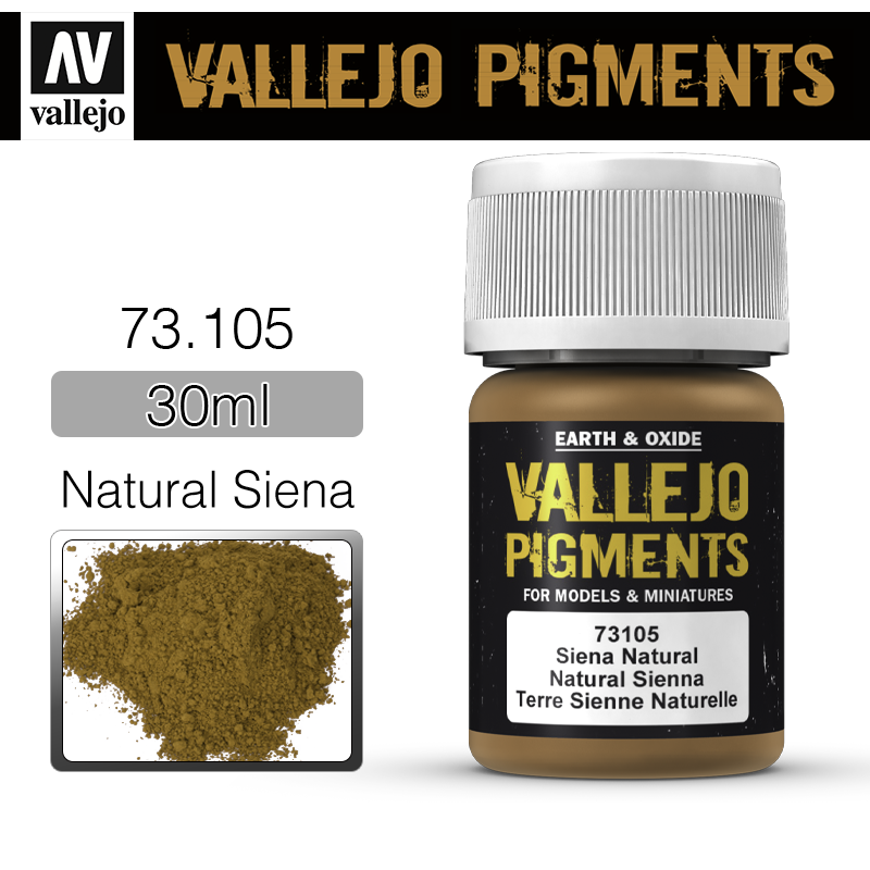 Vallejo Pigments _ 73105 _ Natural Sienna