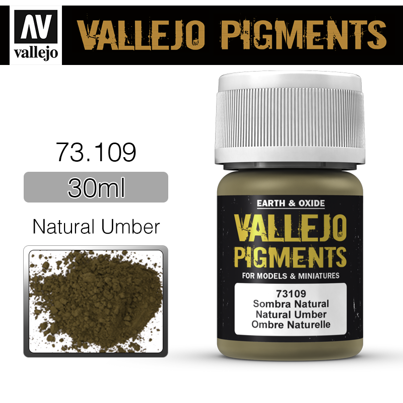 Vallejo Pigments _ 73109 _ Natural Umber