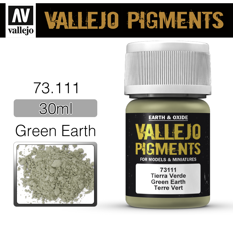 Vallejo Pigments _ 73111 _ Green Earth