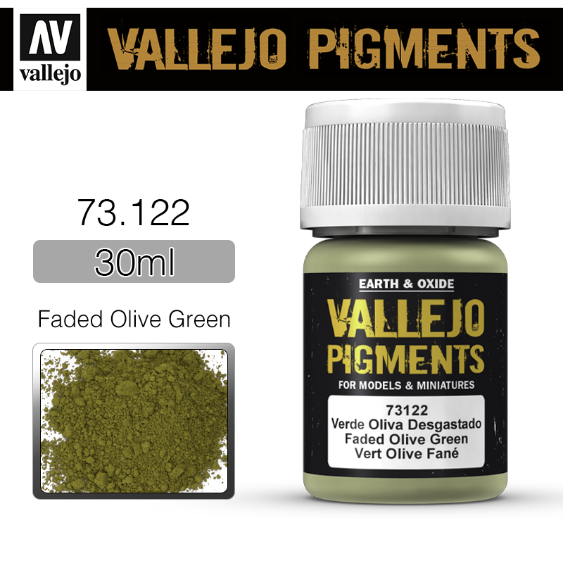 Vallejo Pigments _ 73122 _ Fades Olive Green