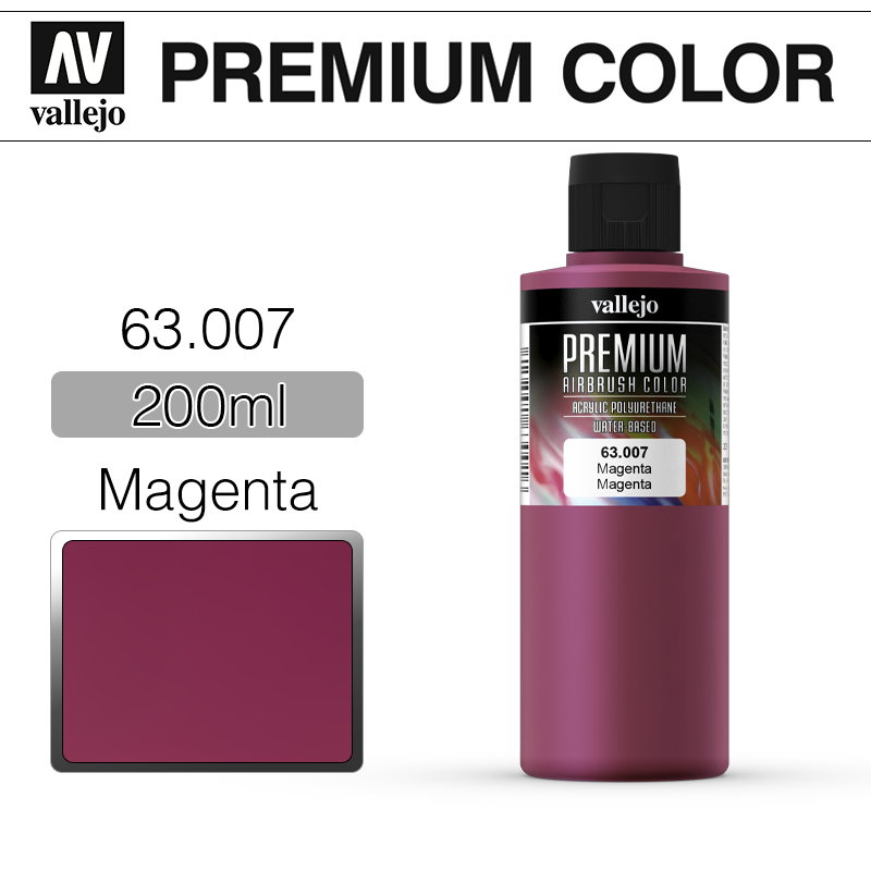Vallejo Premium Color _ 63007 _ 200ml _ Magenta