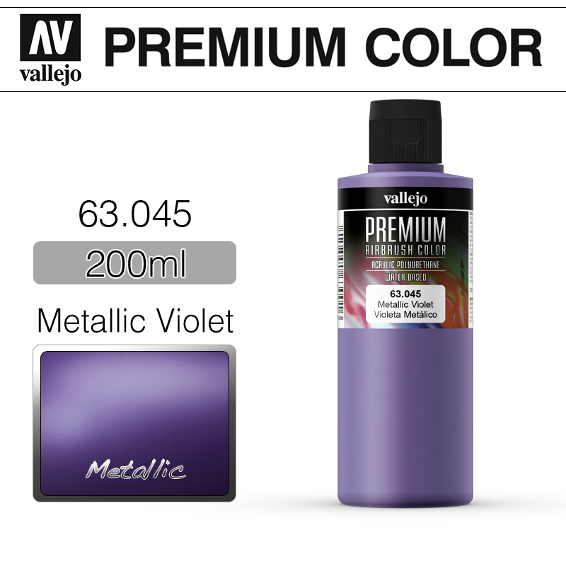 Vallejo Premium Color _ 63045 _ 200ml _ Metallic Violet (* 단종)