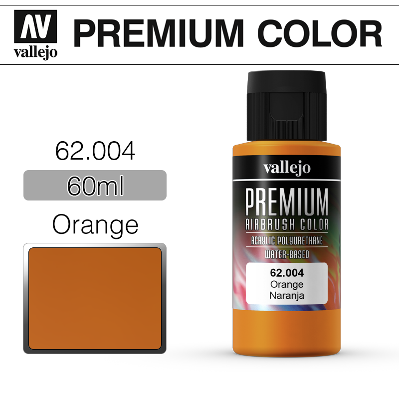 Vallejo Premium Color _ 62004 _ 60ml _ Orange