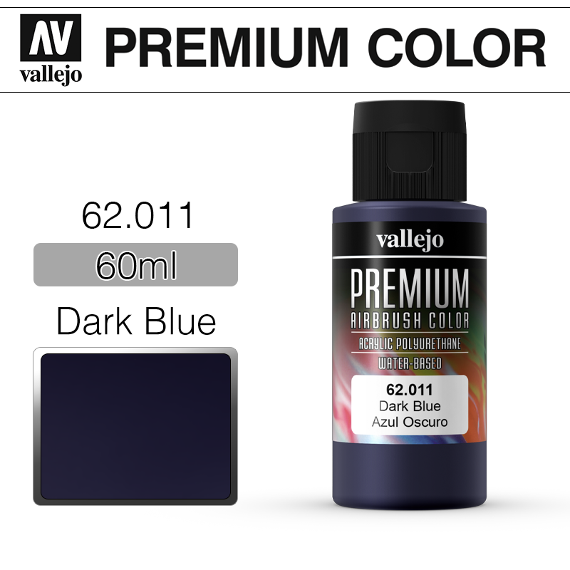 Vallejo Premium Color _ 62011 _ 60ml _ Dark Blue