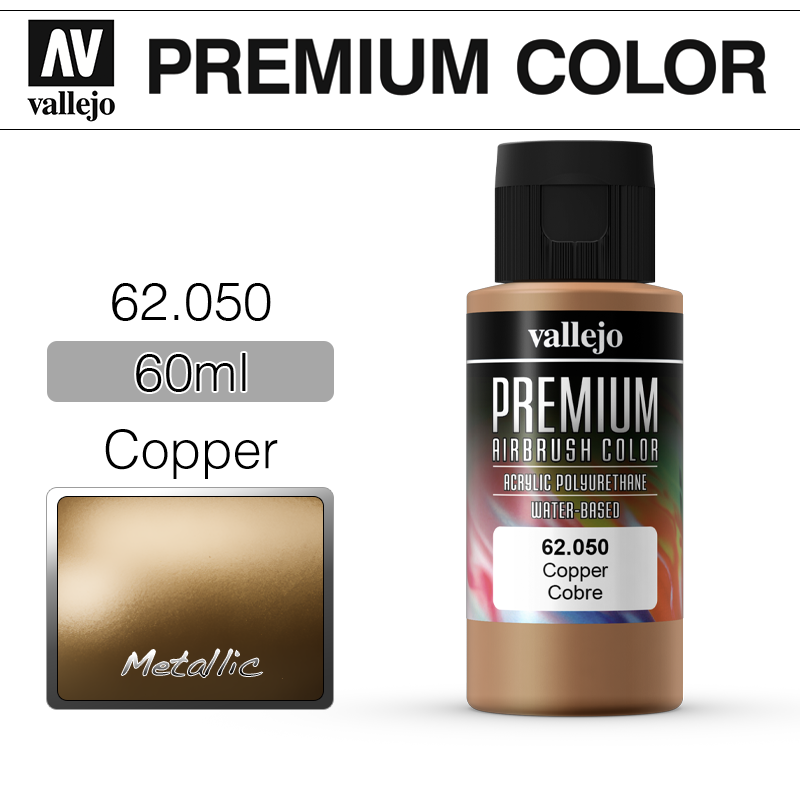 Vallejo Premium Color _ 62050 _ 60ml _ Copper