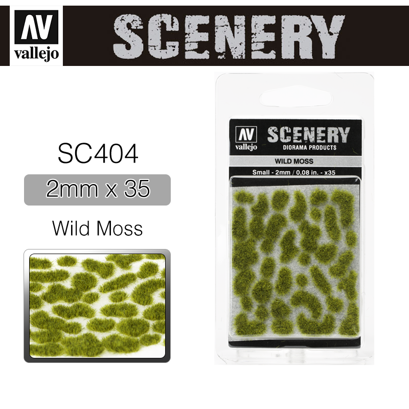 Vallejo Scenery _ SC404 _ Wild Moss
