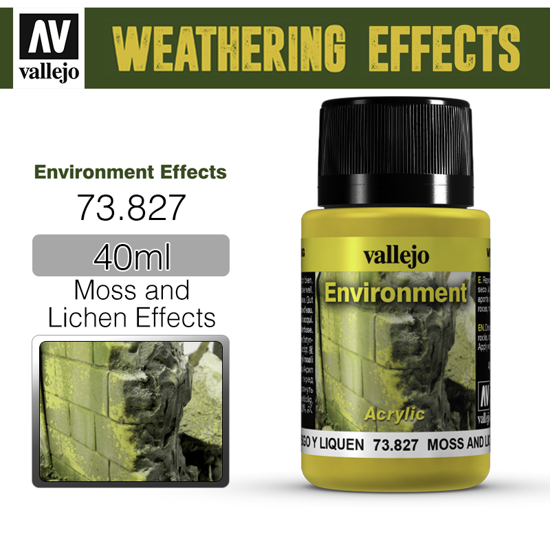 Vallejo Weathering Effects _ 73827 _ Environment _ 40ml _ Moss and Lichen Effect