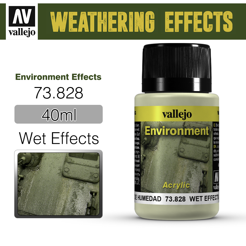 Vallejo Weathering Effects _ 73828 _ Environment _ 40ml _ Wet Effects