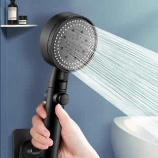 5가지 모드 수압 조절 샤워기